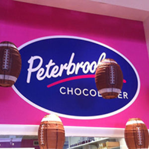 Peterbrooke Sign for Portfolio Lightbox Peterbrooke Sign