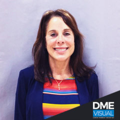 Kathy Wise, member of the leadership team at DME Visual