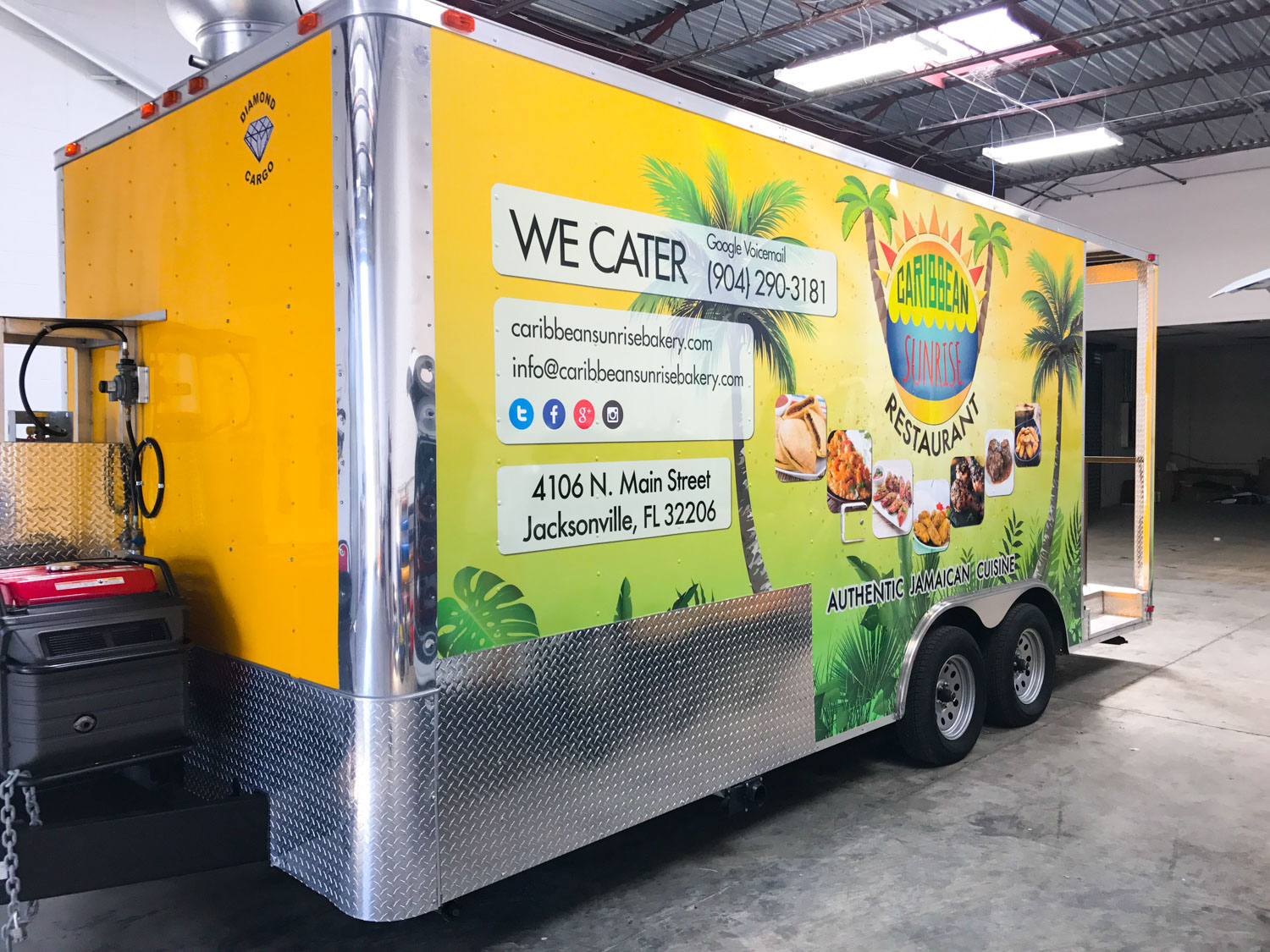 Caribbean Sunrise Truck