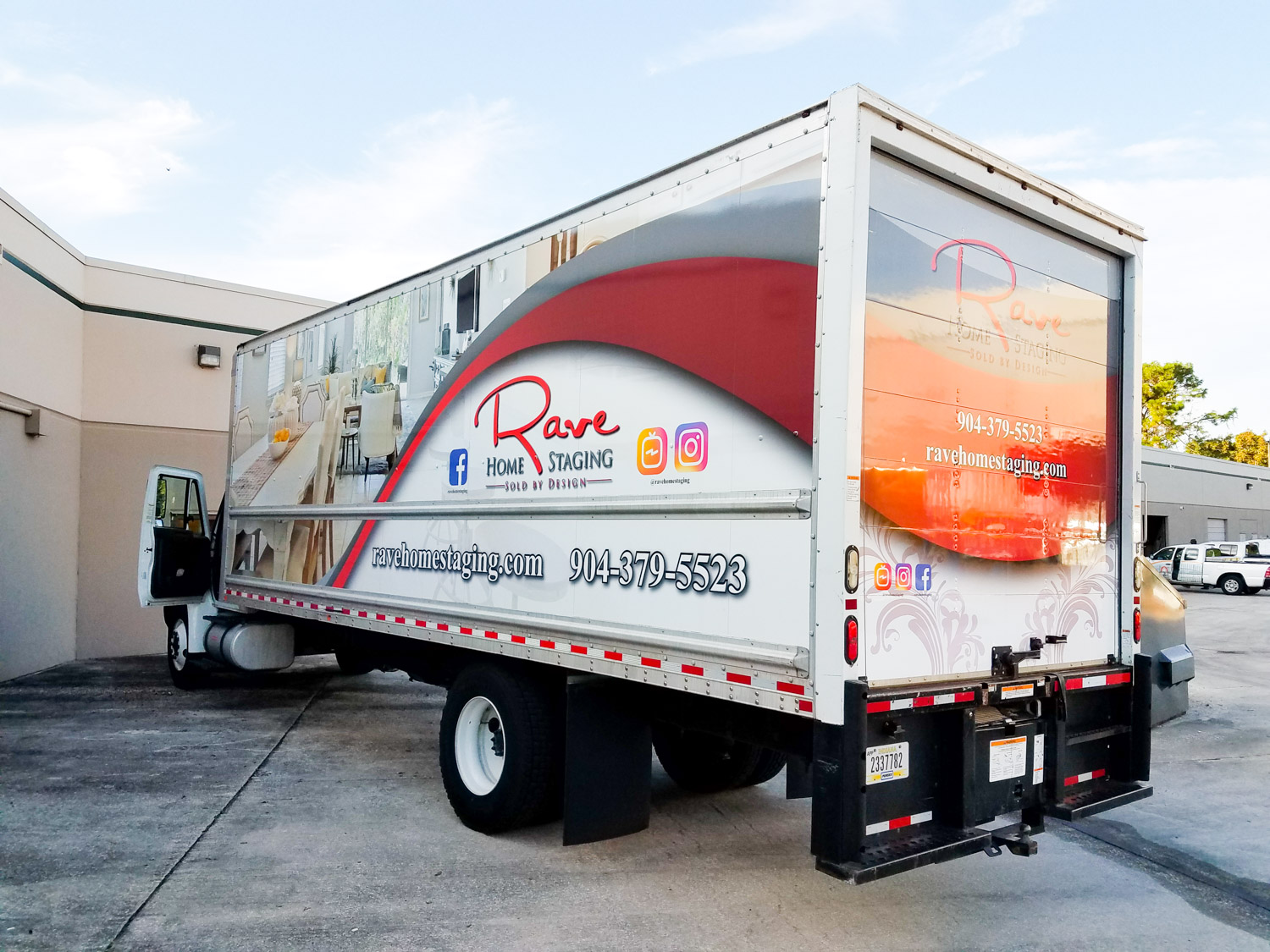 Rave Home Staging Truck