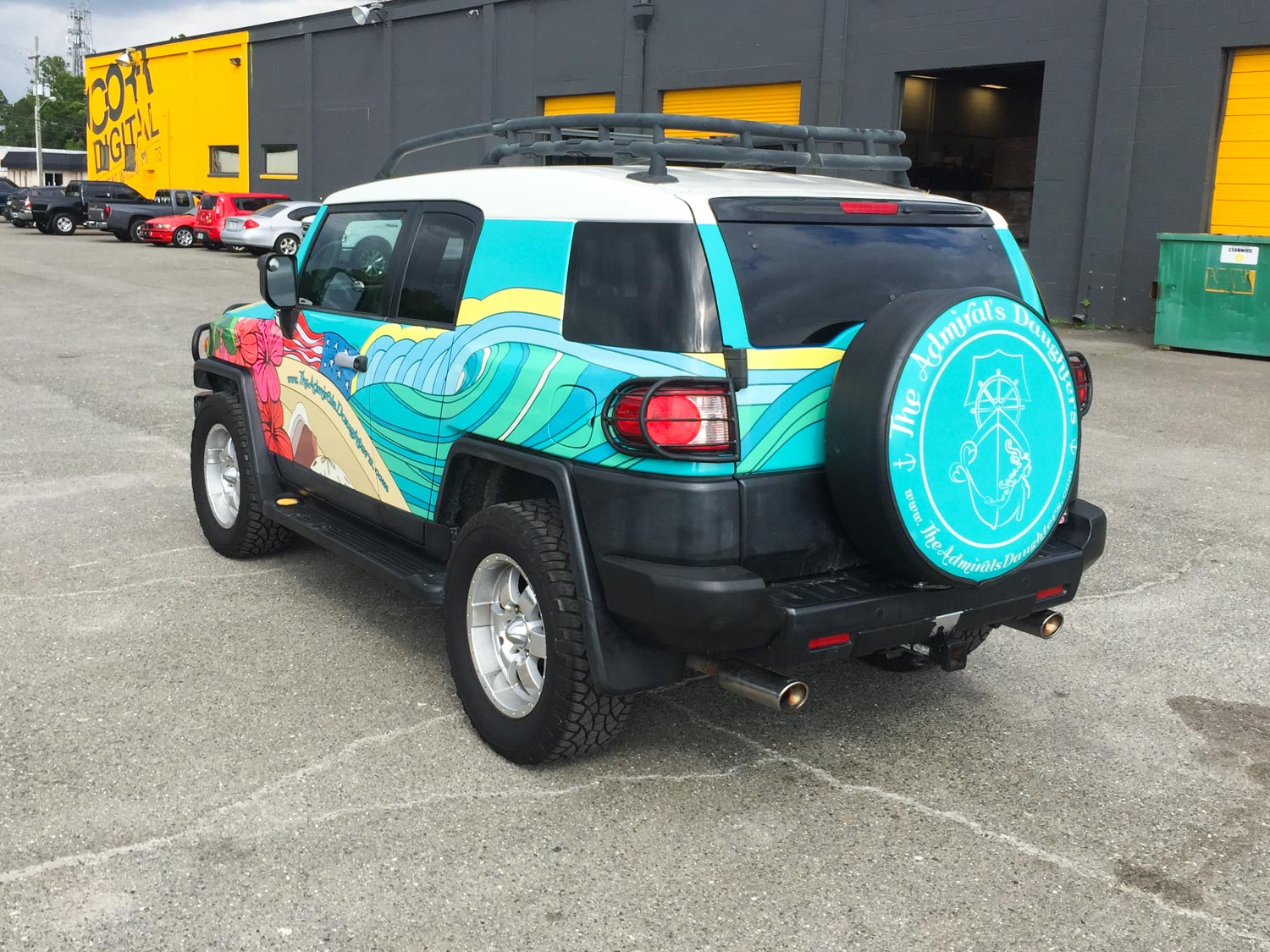 The Admirals Daughter Vehicle Wrap