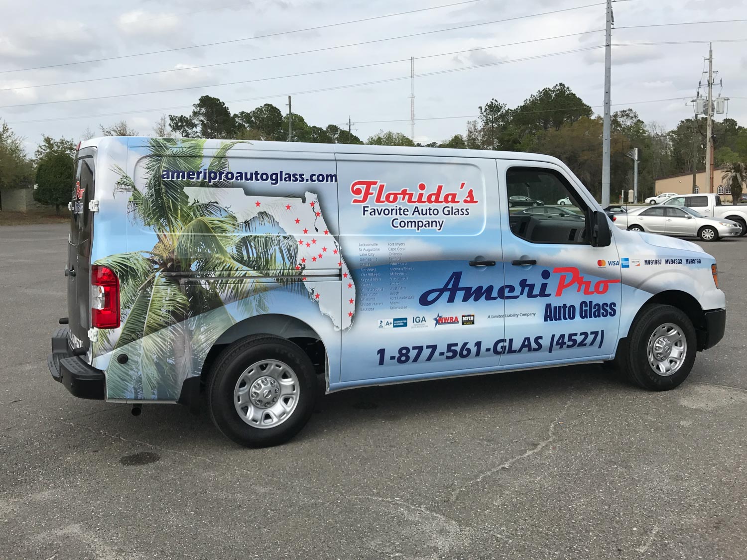 AmeriPro Auto Glass Vehicle Wrap