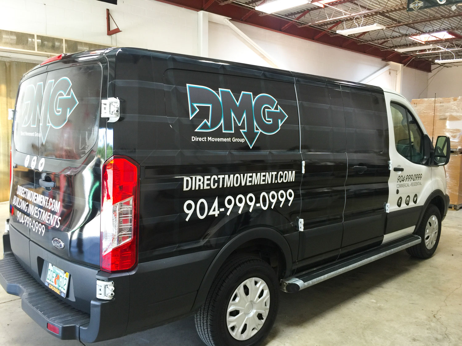 DMG Vehicle Wrap