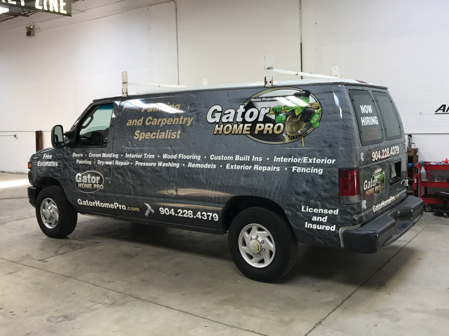 Gator Home Pro Vehicle Wrap