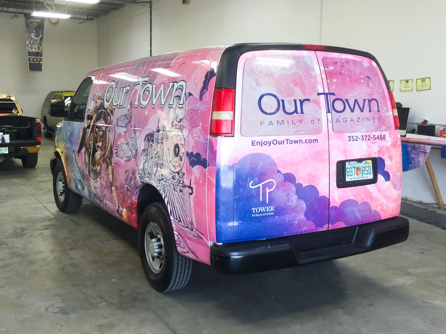 Our Town Vehicle Wrap
