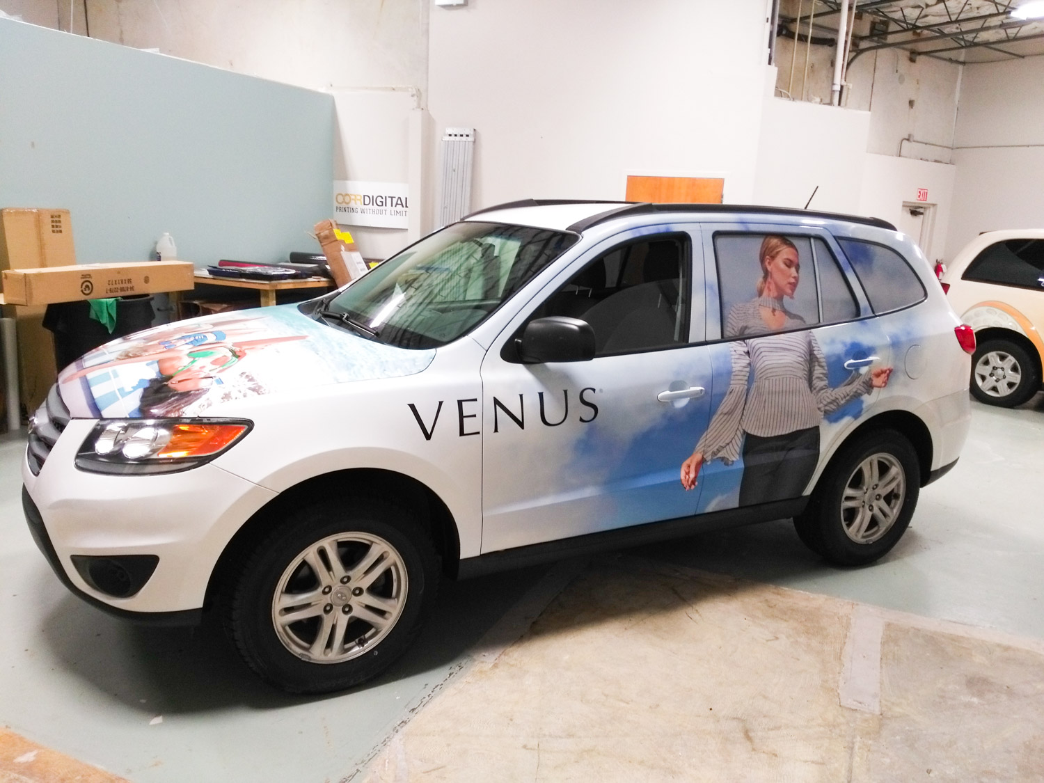 Venus Vehicle Wrap