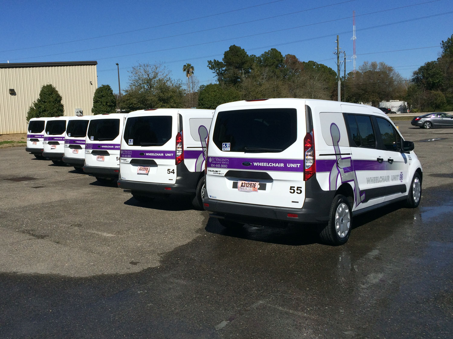 Wheelchair Unit Vehicle Wraps
